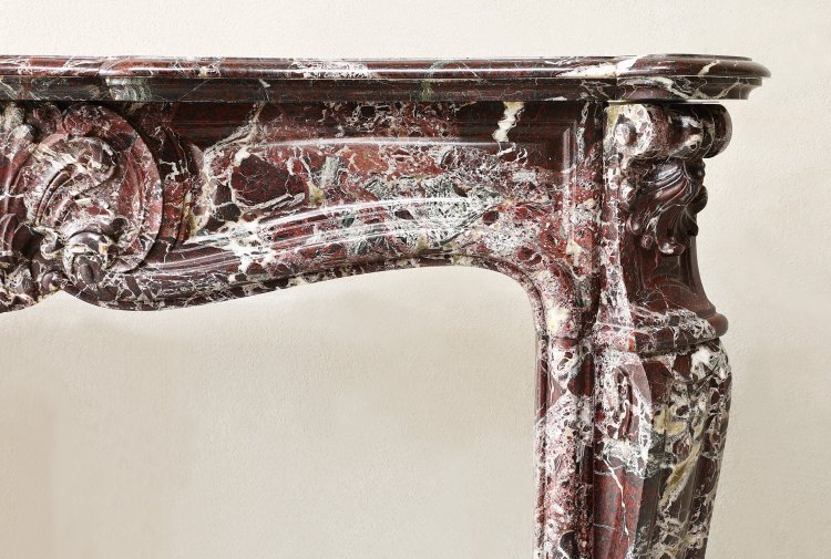 Louis XV stil kamin