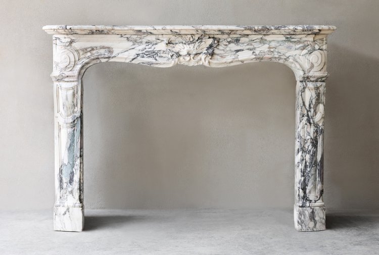 antiker marmor kamin