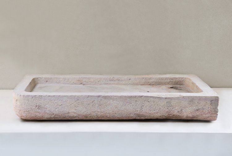 antiker waschbecken burgundischer stil