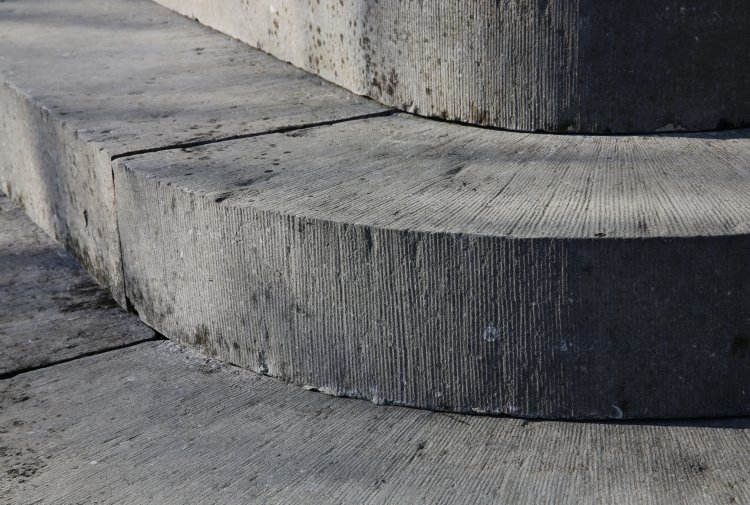 alte belgischer blaustein Treppe