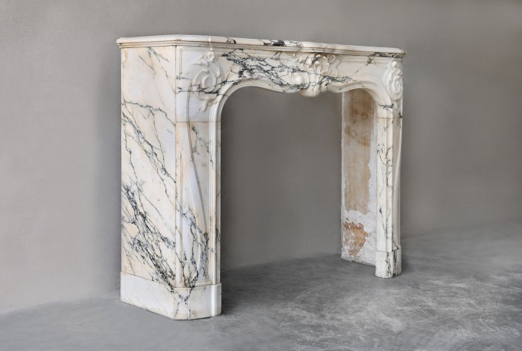 Antiker Marmor Kamin