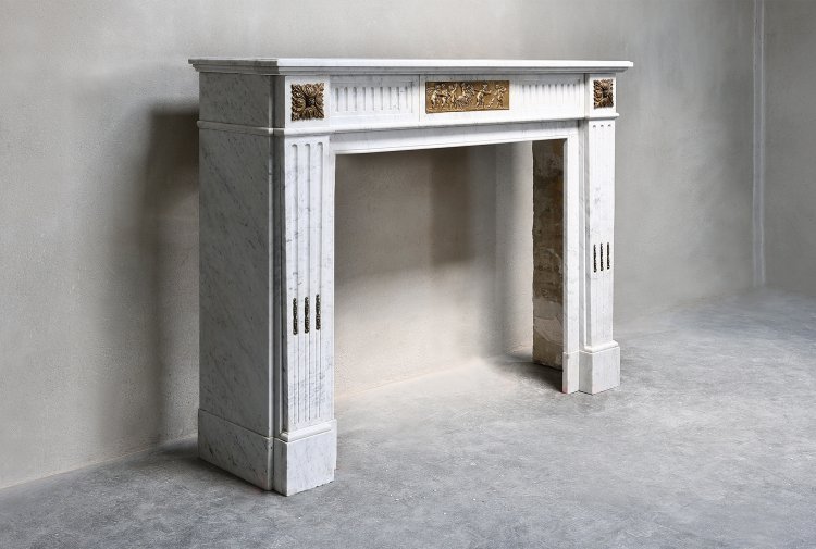 Louis XVI marmor kamin