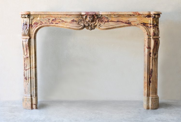 antiker marmor kamin