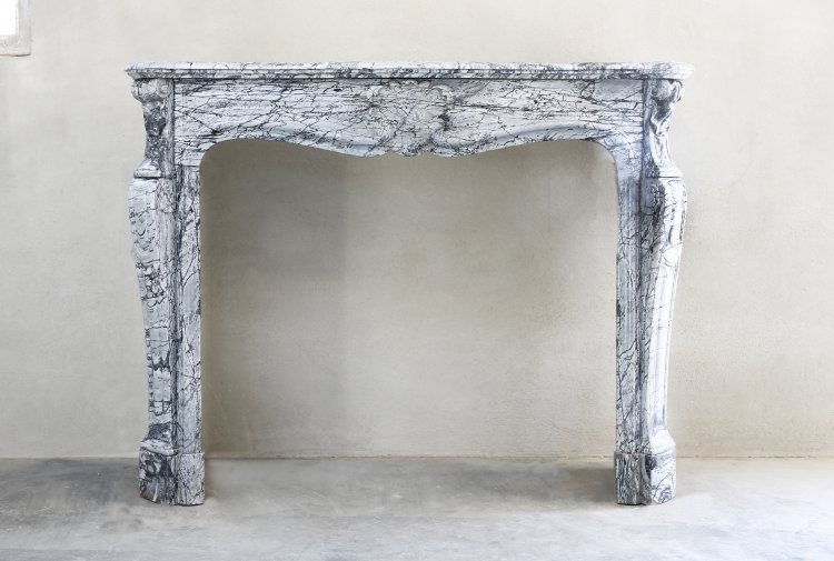antike marmor kamin Louis XV