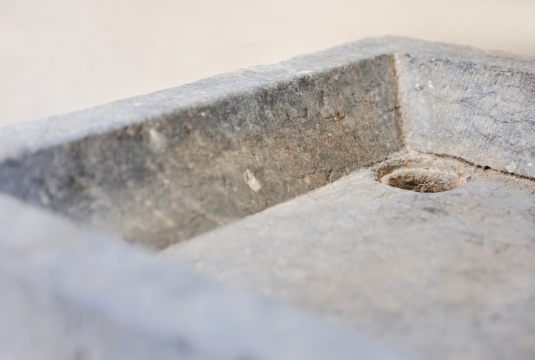 belgischer blaustein spüle