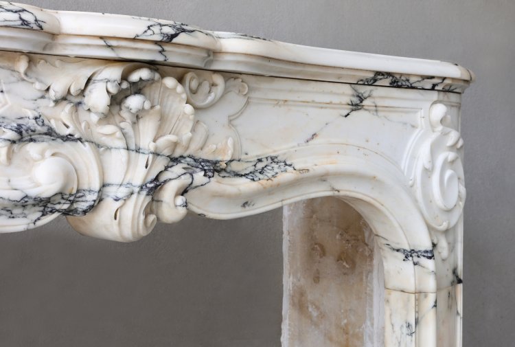 Antiker Marmor Kamin