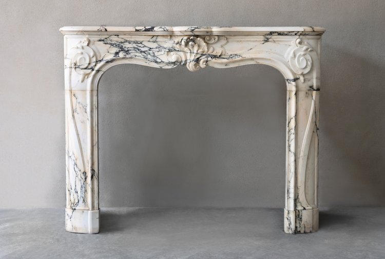 Antiker Marmor Kamin