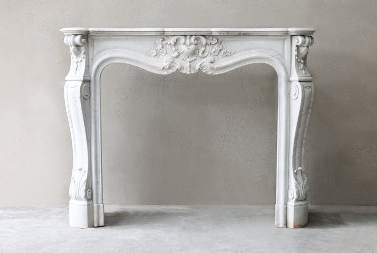 antiker marmor kamin
