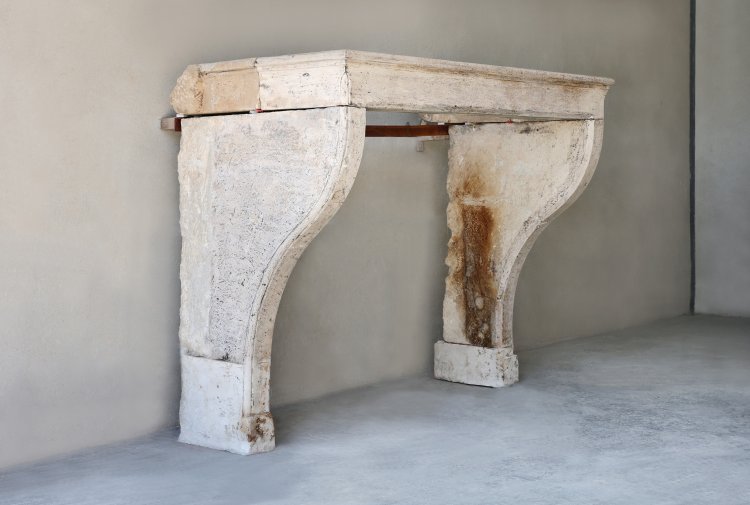 Campagnarde stil kamin