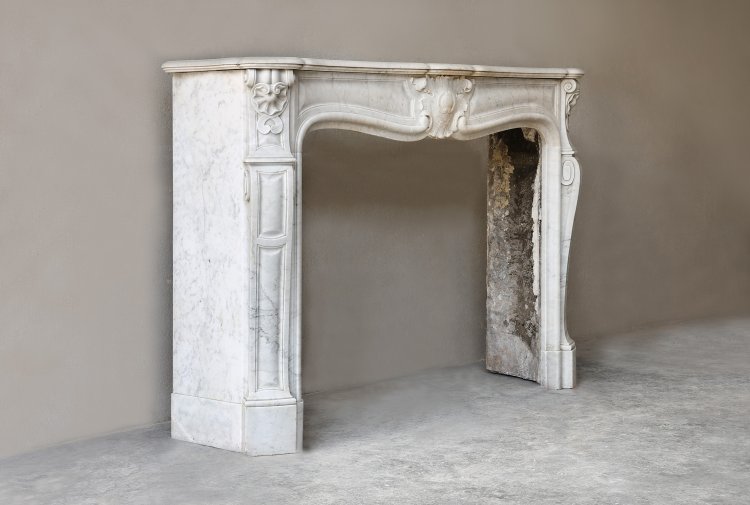 carrara marmor kamin