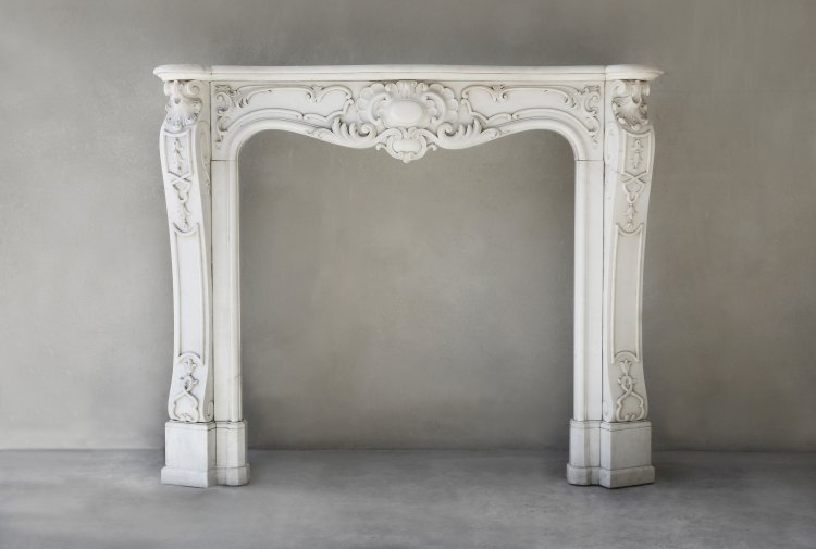 antike marmor kamin
