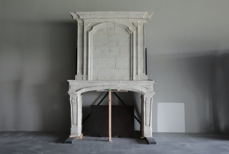einzigartiger Schlosskamin