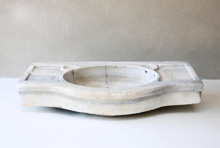 antike marmor waschbecke