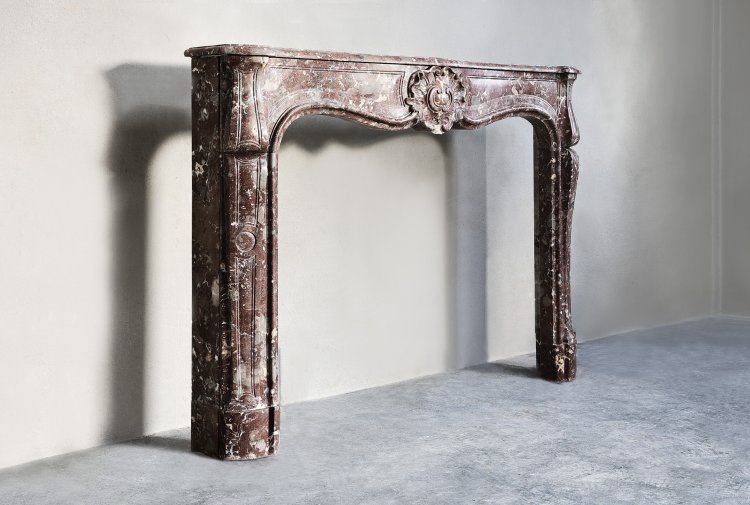 Louis XV style mantle