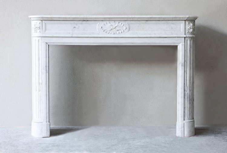 Antiker Marmor Kamin